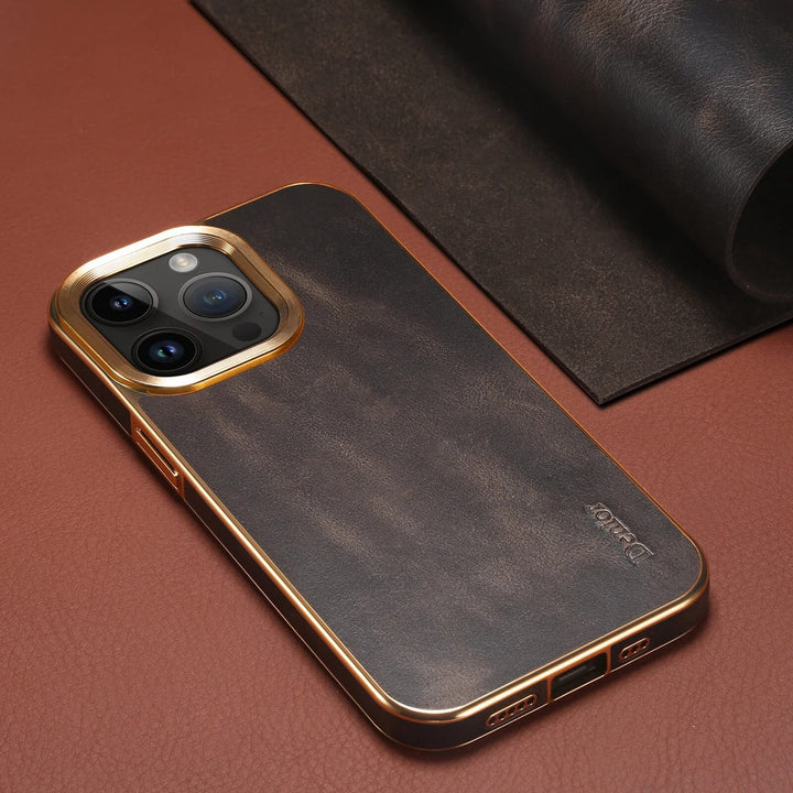 HAMPTON LEATHER IPHONE CASE