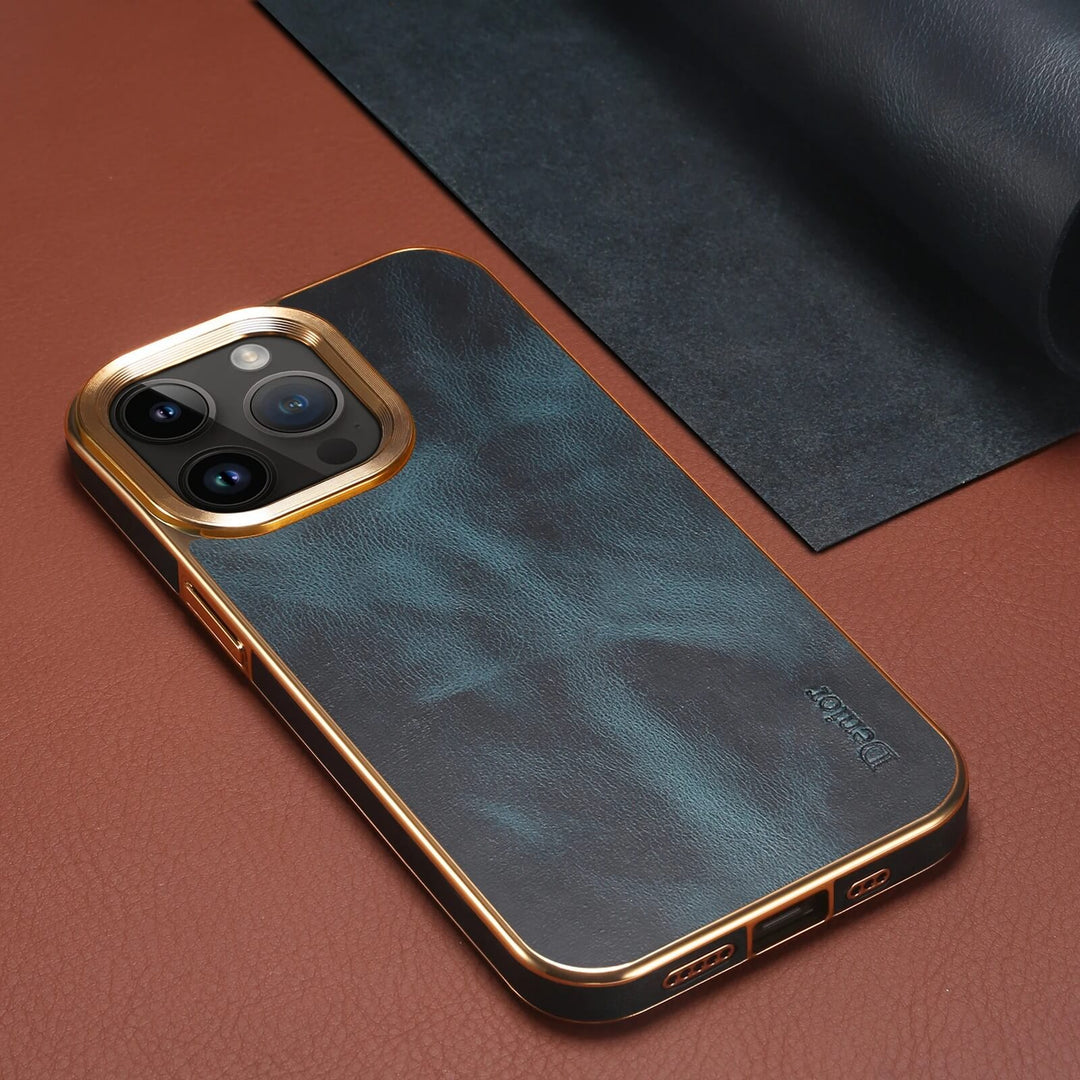 HAMPTON LEATHER IPHONE CASE