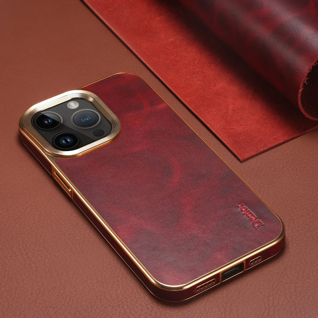 HAMPTON LEATHER IPHONE CASE