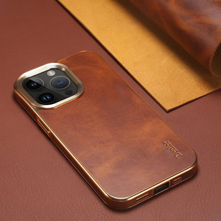 HAMPTON LEATHER IPHONE CASE