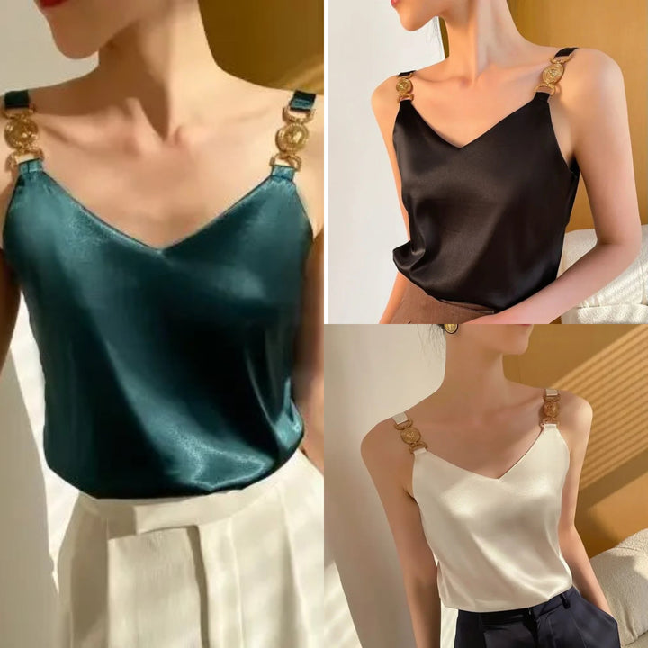 Selene Silkstrap Top