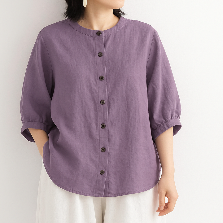 Melia Linen Blouse