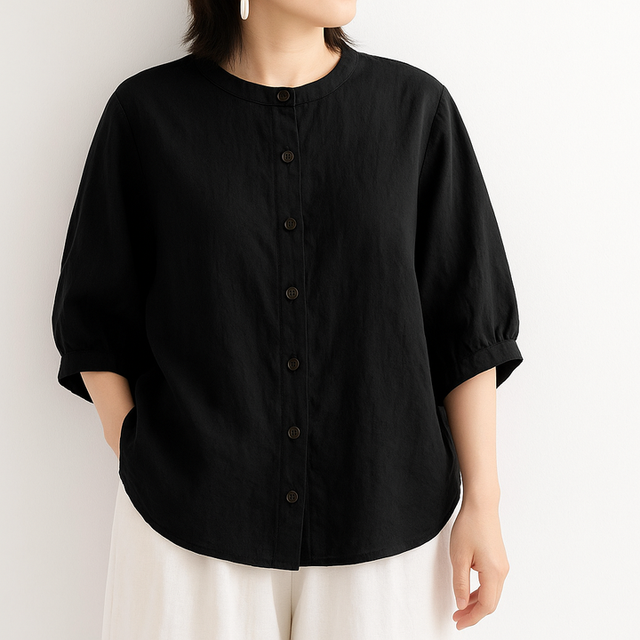 Melia Linen Blouse