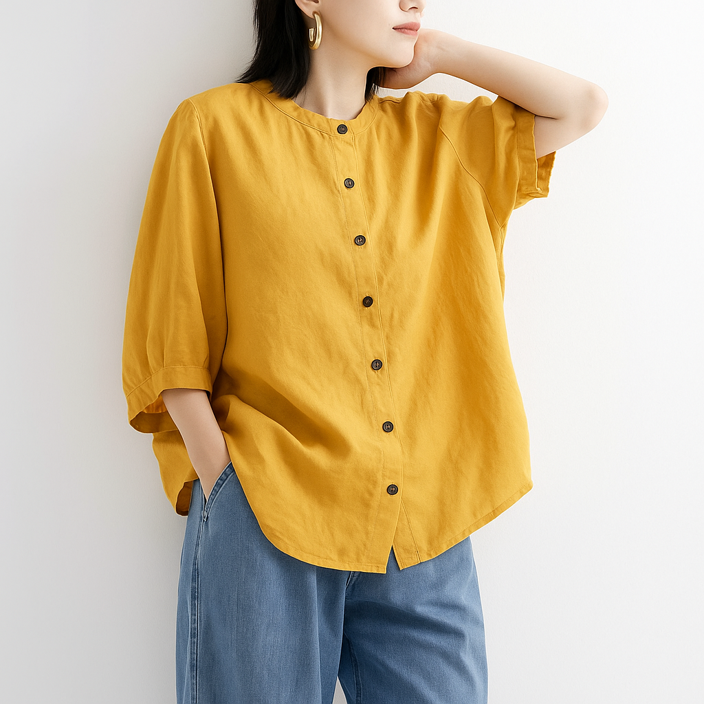 Melia Linen Blouse
