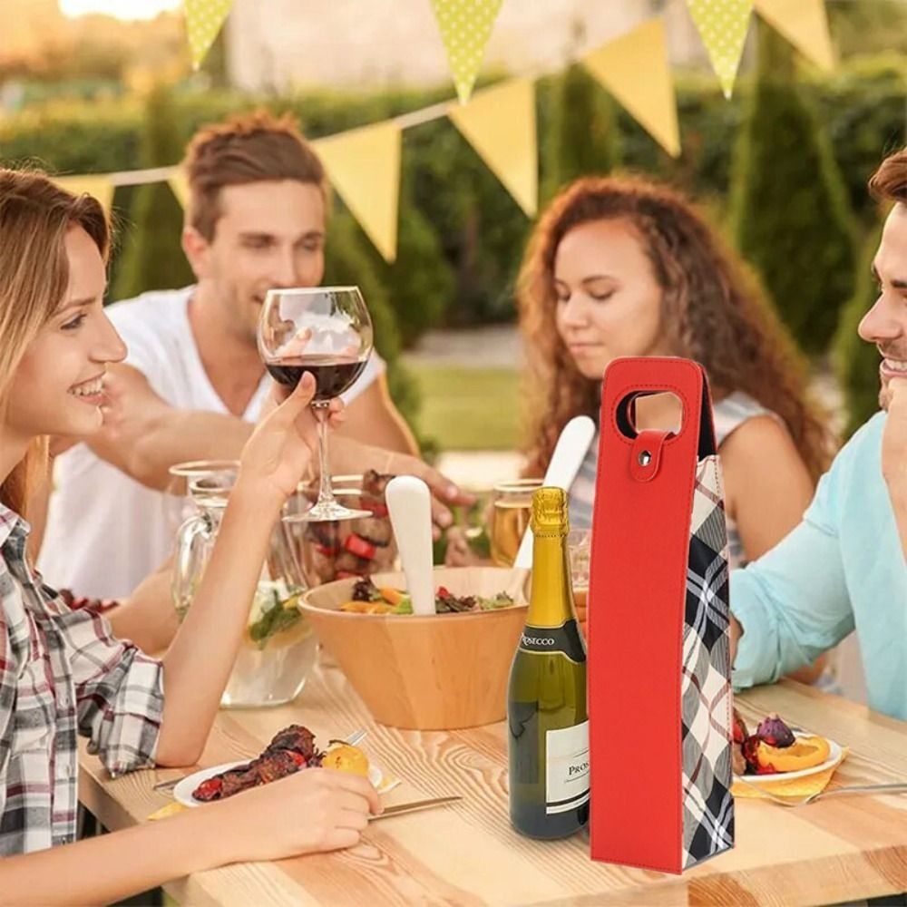 Savino Leather Bottle Carrier