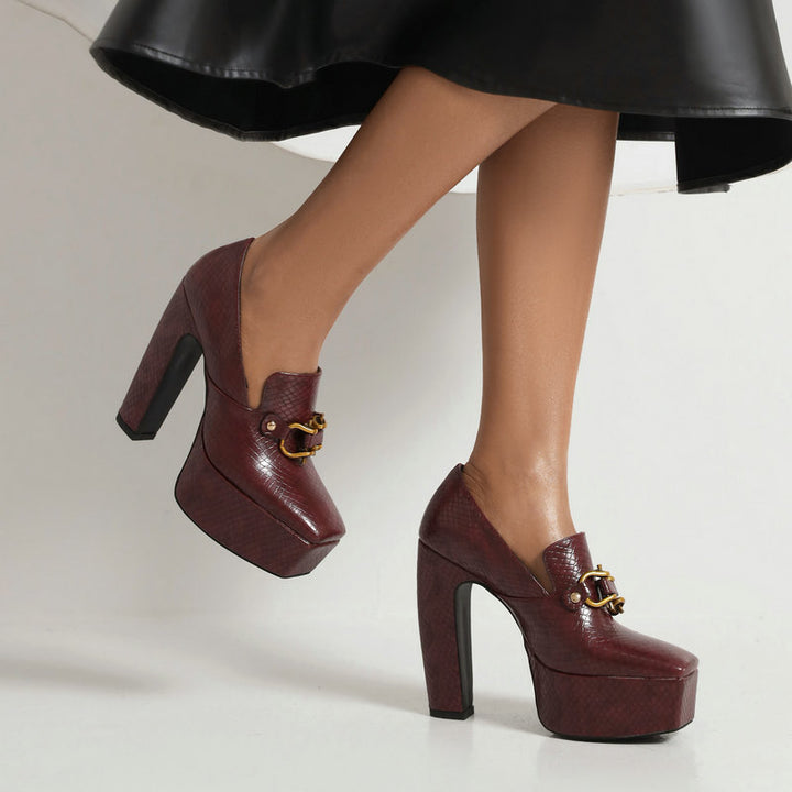 Valeria Sinclair Platform Heels