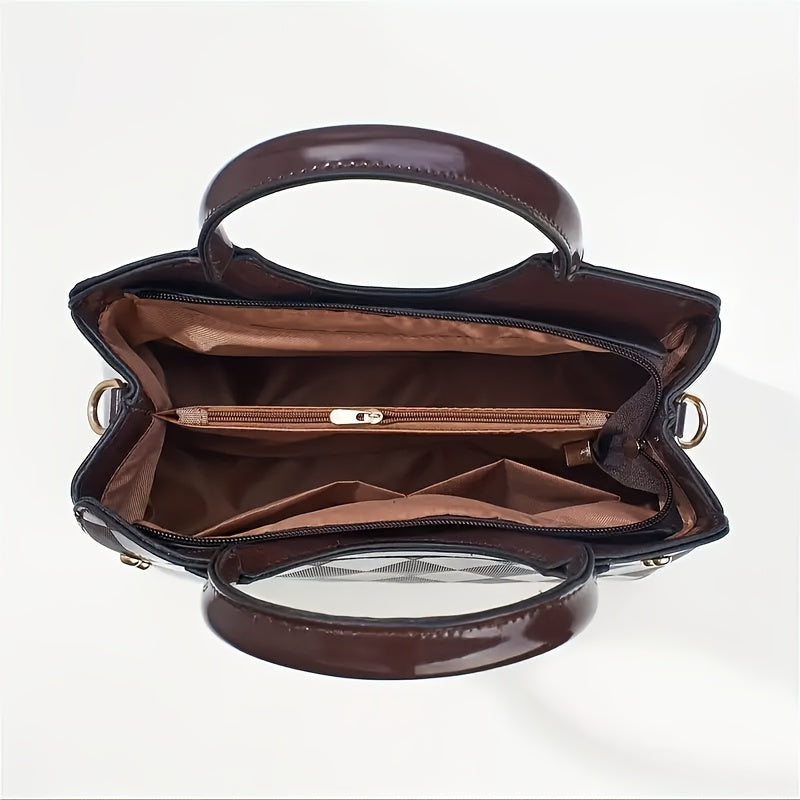 Cassia Croc Bag Set