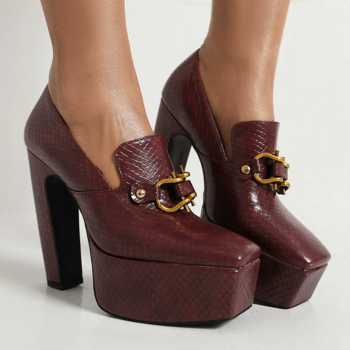 Valeria Sinclair Platform Heels