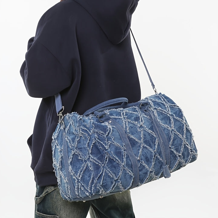 Duvair Denim Duffel