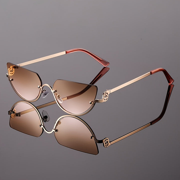 Sierra Glam Rimless Frames