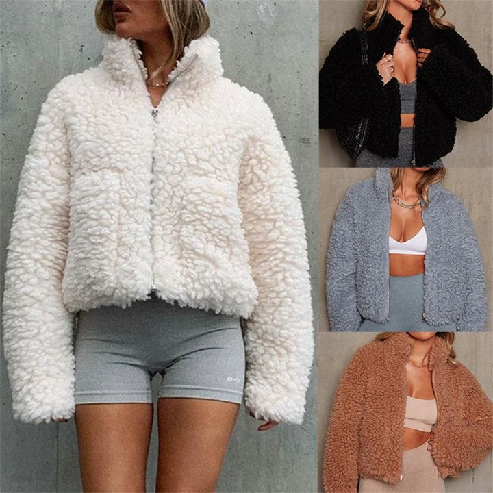 WoollyVibe Fleece Coat