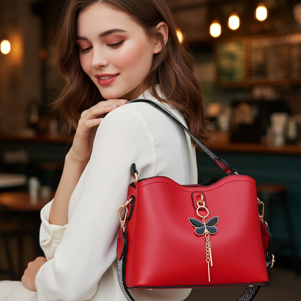 Papilina Bucket Handbag