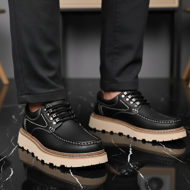 Caleb Hartley Leather Sneakers