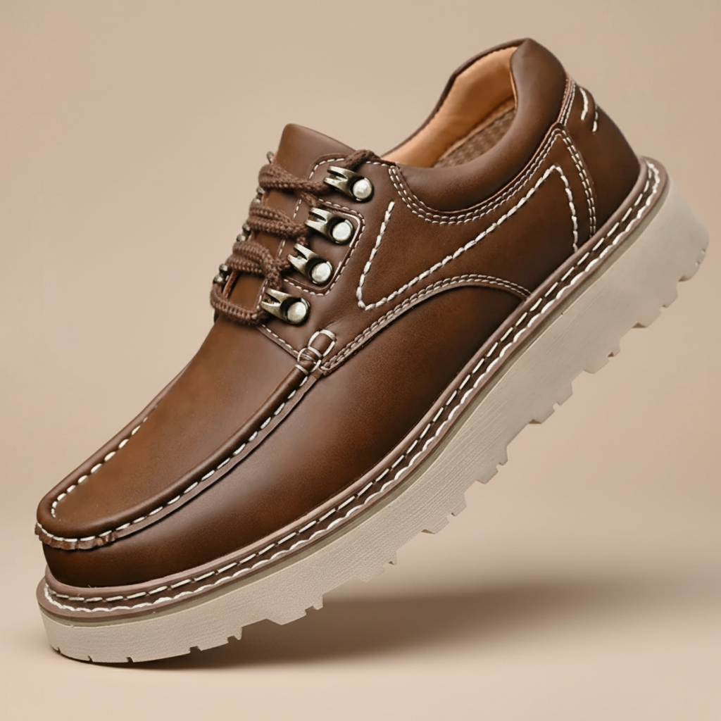 Caleb Hartley Leather Sneakers