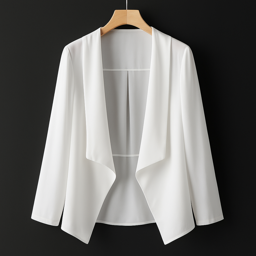 Elise Chiffon Layer Blazer