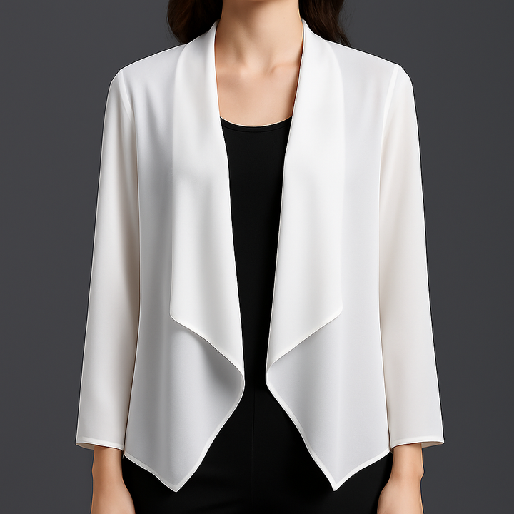 Elise Chiffon Layer Blazer