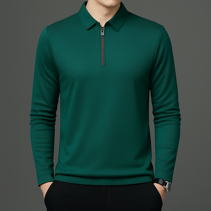Brandon Bold Quater Polo-shirt