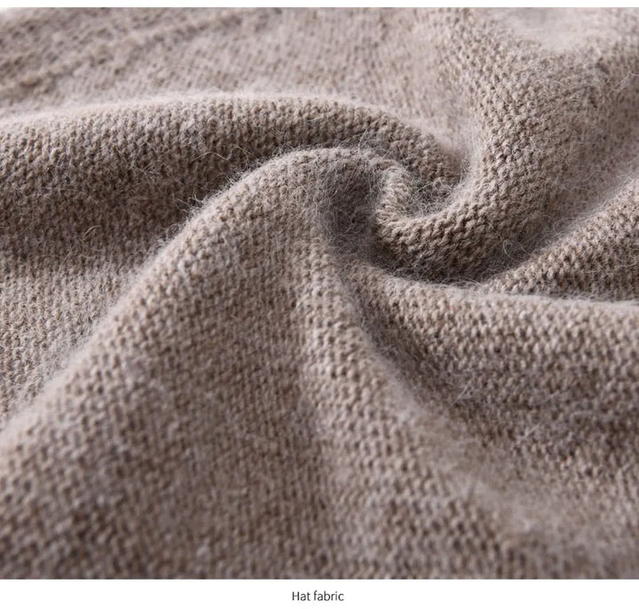Mysa Knit Wool Bonnet