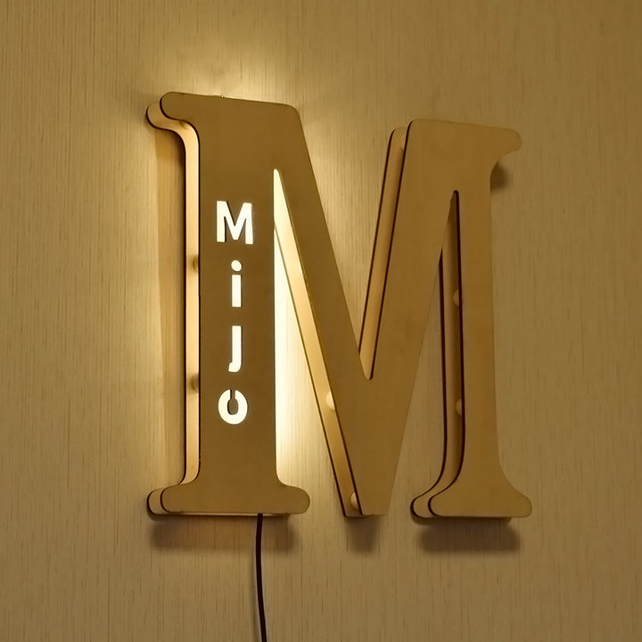 NameShine: Custom Name Lamp
