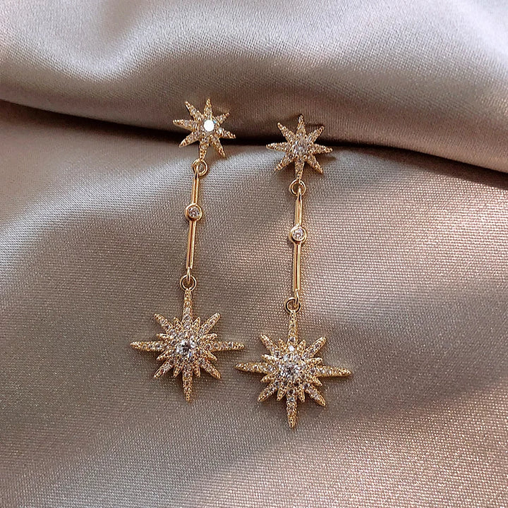 Selora Star Drop Earrings