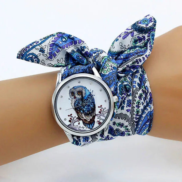 Mina Paisley Wrap Watch