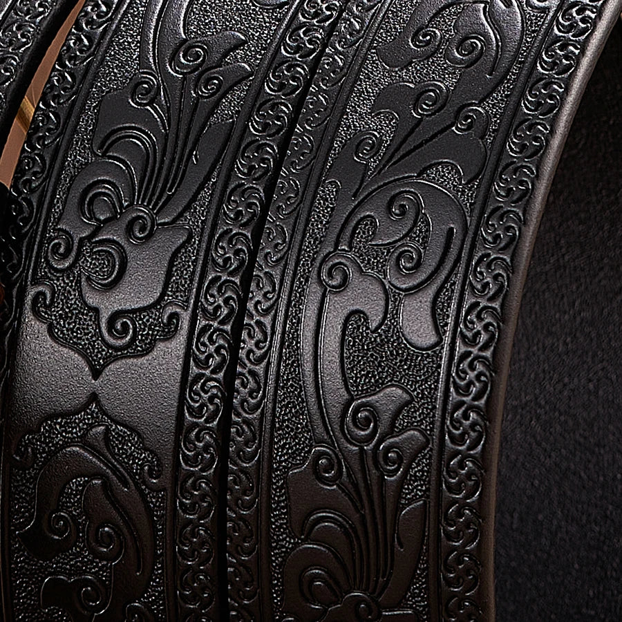 Weston Dragon Buckle Belt