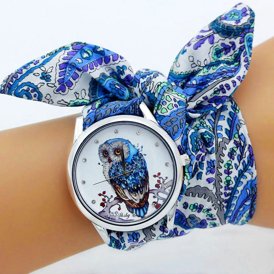 Mina Paisley Wrap Watch