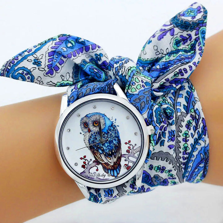 Mina Paisley Wrap Watch