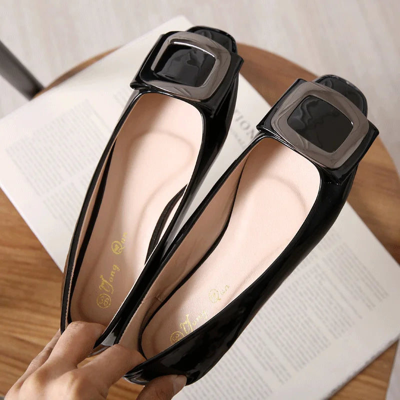 Serena Buckle Flats