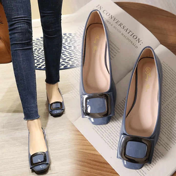 Serena Buckle Flats