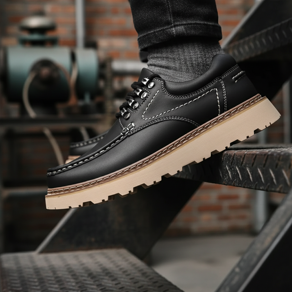 Caleb Hartley Leather Sneakers