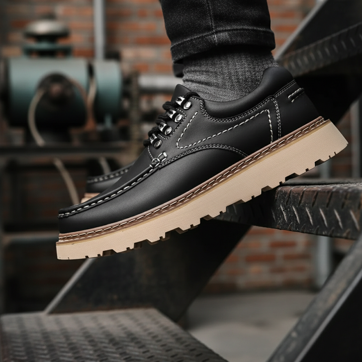 Caleb Hartley Leather Sneakers