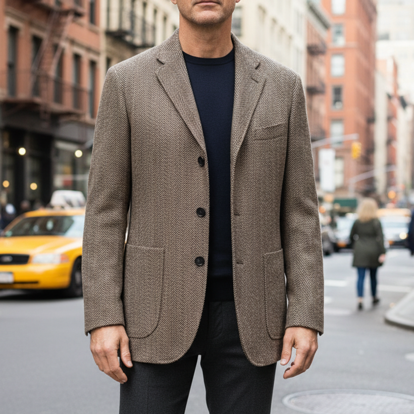 Nathan Brooks Woolblend Coat