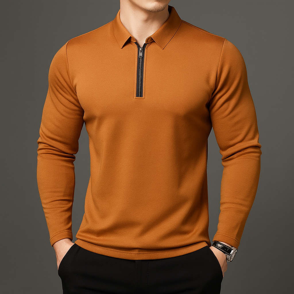 Brandon Bold Quater Polo-shirt