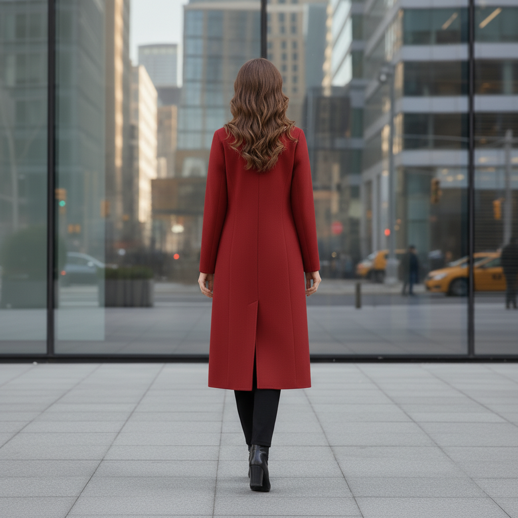 Serina Wool Long Coat