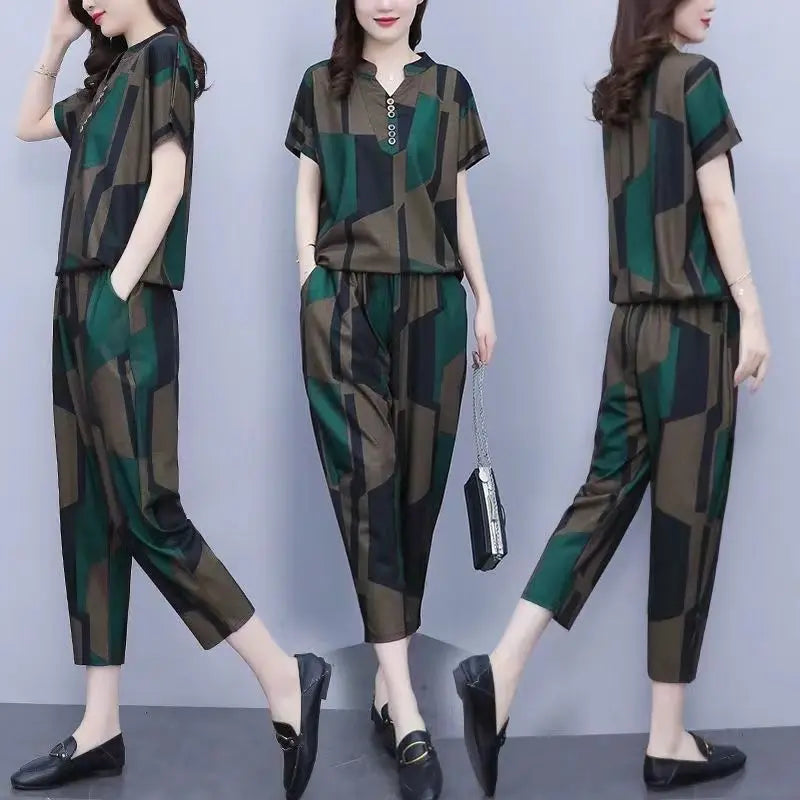 Sofie Button Two-Piece Set