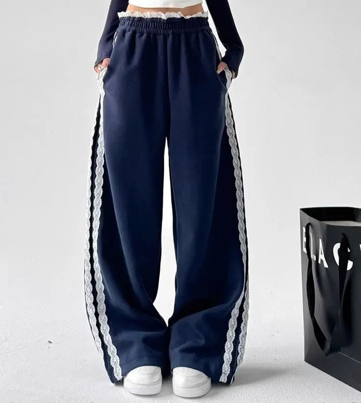 Nadia Relaxed Lace Pants