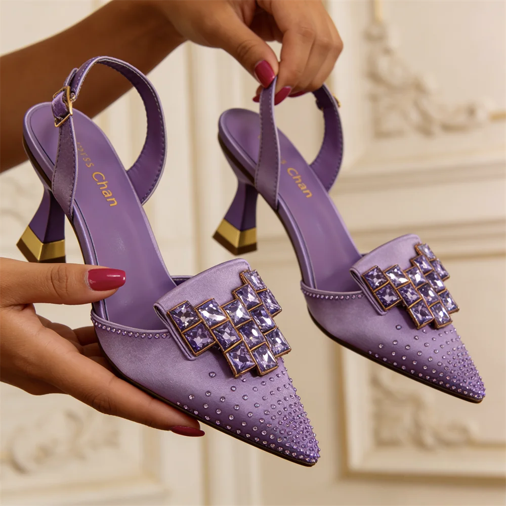 Juliette Leather Heeled Sandals