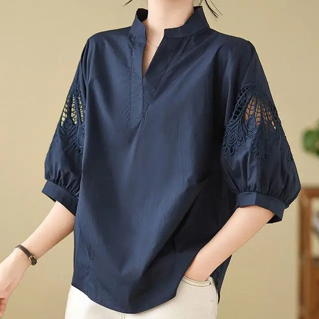 Maia French Floral Top