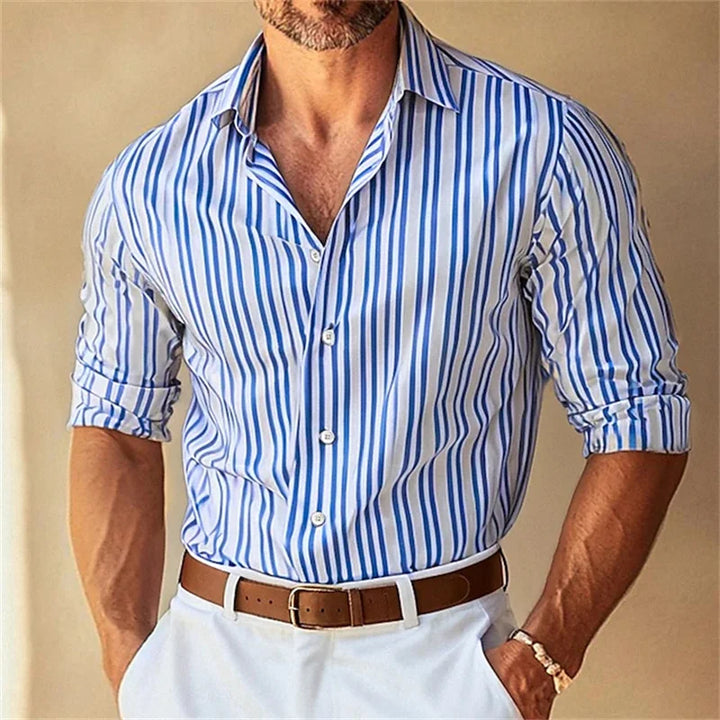 Matteo Tailored Stripe Shirt