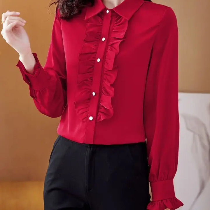 Valesse Ruffle Blouse