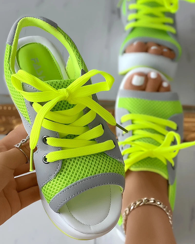 Nadia Open Cushion Sandals