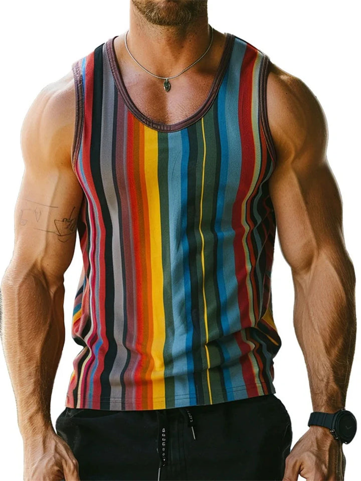 Maro Stripe Tank Top