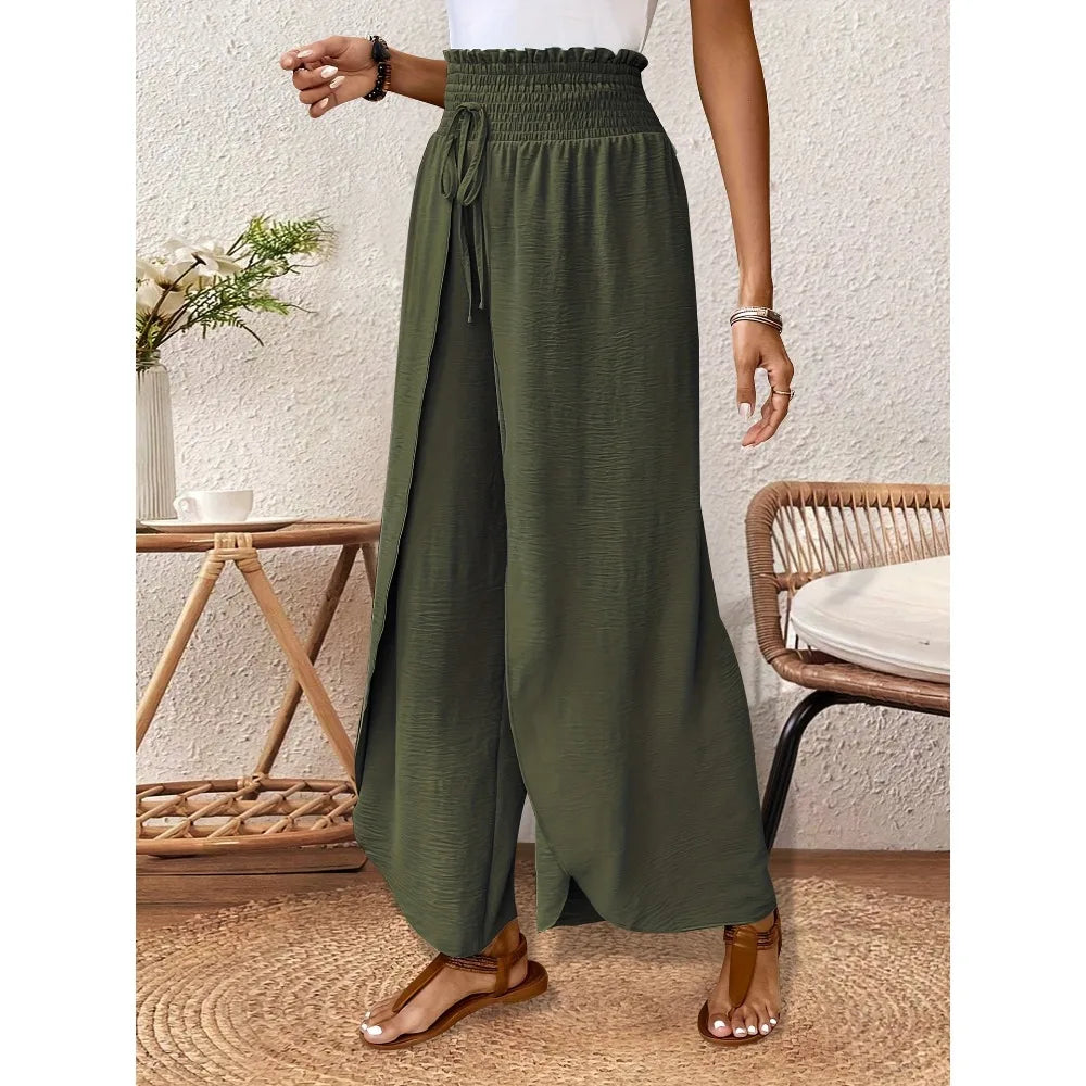 Mila Relaxed Wide Trousers
