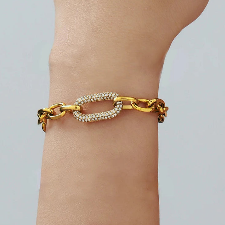 Tavine Diamond Link Bracelet