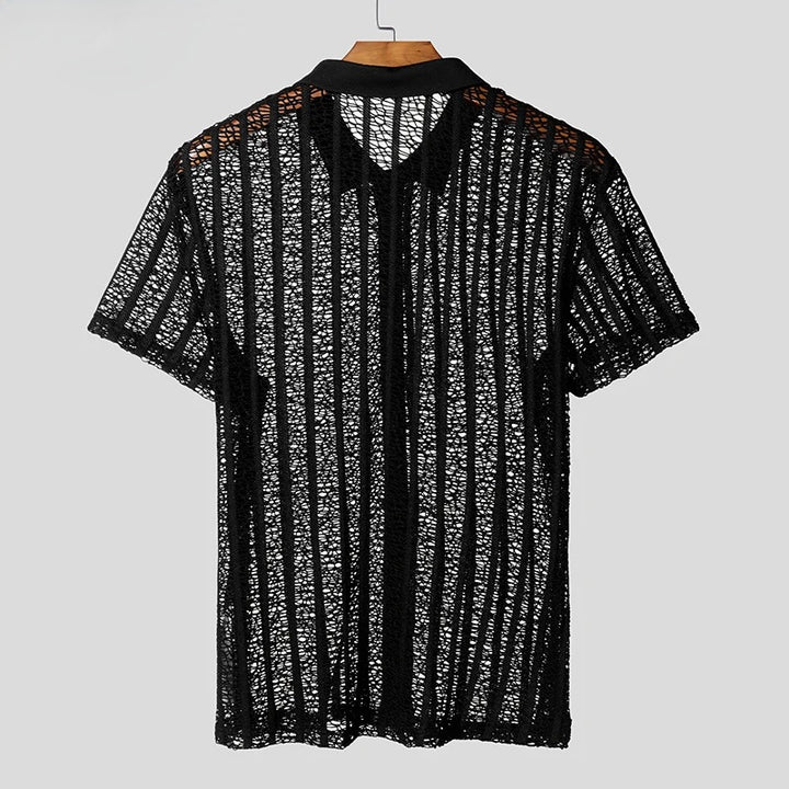 Kaien Mesh Lounge Shirt