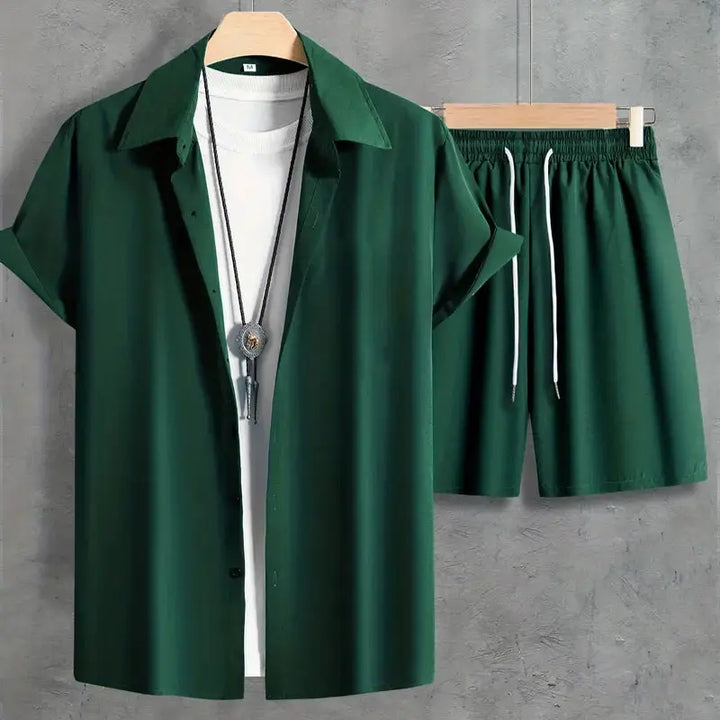 Lachlan Cotton Shorts Set