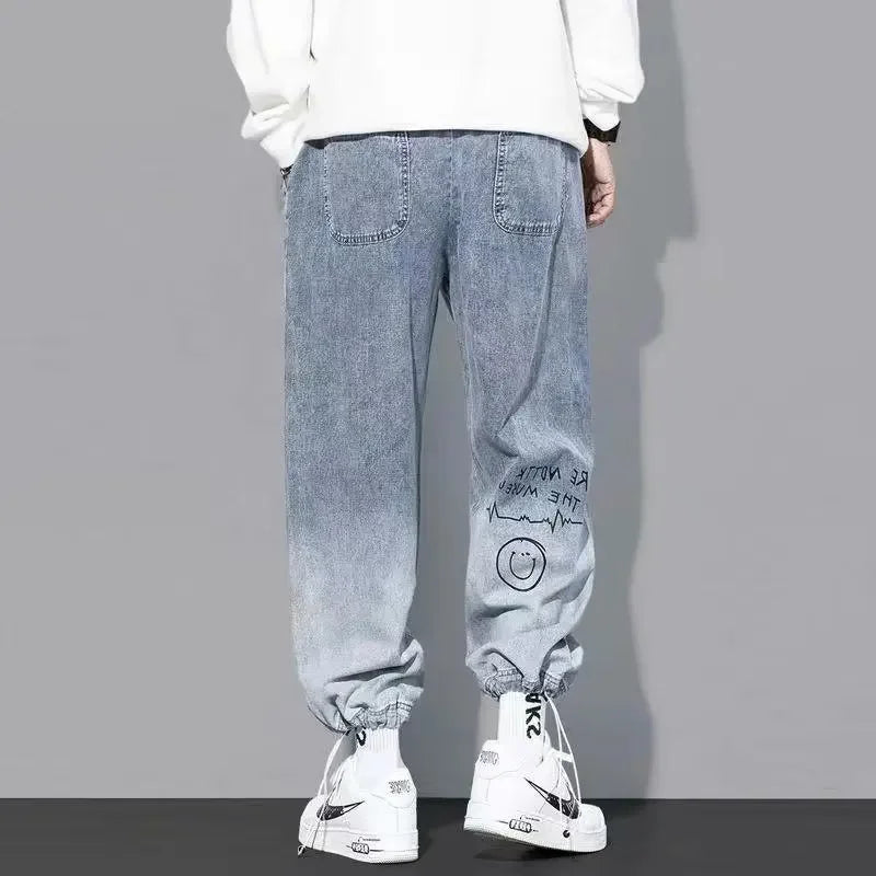 Cruz Graffiti Denim Joggers
