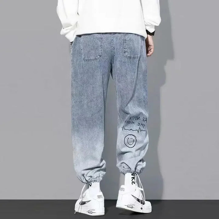 Cruz Graffiti Denim Joggers
