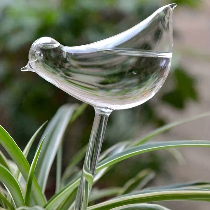 Liora Glass Watering Birds